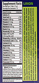 Zipfizz Healthy Energy Drink Mix, Hydration with B12 and Multi Vitamins, Blueberry Raspberry & Limon 30