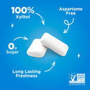 Pur Sugar Free Chewing Gum, Peppermint, 9 pieces, 12 ct