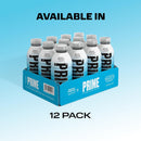 PRIME Hydration BERRY FREEZE, Sports Drinks, Electrolyte Enhanced for Ultimate Hydration, 250mg BCAAs, B Vitamins, Low Sugar, 16.9 Fl Oz, 12 Pack