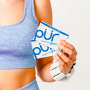 Pur Sugar Free Chewing Gum, Peppermint, 9 pieces, 12 ct