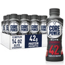 Fairlife Core Power Elite High Protein Shake, Strawberry, 42g Bottle, 14oz, 12 Pack