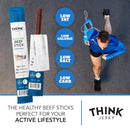 Think Jerky Original Beef Sticks, Gluten and Sugar Free, No Nitrates, Keto Paleo Friendly - 1.0 oz Sticks, 20 Pack