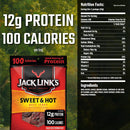 Jack Link's Meat Snacks Beef Jerky, Sweet and Hot, 1.25 Ounce (Pack of 10)