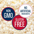 SkinnyPop Butter Microwave Popcorn Bags, Healthy Snacks Microwavable Bags, 2.8 Oz, (Pack of 12), Skinny Pop, Gluten Free