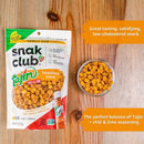 Snak Club Tajin Chili & Lime Toasted Corn, 11 Ounce (Pack of 6)