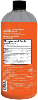 Qunol Liquid Turmeric Curcumin with Black Pepper 1000 Milligram, Supports Healthy Inflammation Response and Joint Support, Dietary Supplement, Extra Strength, 60 Servings, 30.4 fl oz (pack of 1)
