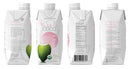 Real Coco Organic Pink Nam Hom Coconut Water (12-Pack 330ml), USDA Organic, No Added Sugar, Packed with Electrolytes, Vegan, Plant Based
