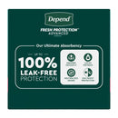 Depend Fresh Protection Advanced Incontinence Underwear for Women, All Sizes