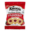 Knott's Berry Farm Premium Shortbread Cookies, Strawberry, 2 oz, 36 ct