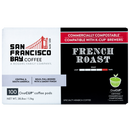 San Francisco Bay Compostable Coffee Pods - French Roast (100 Ct) Dark Roast