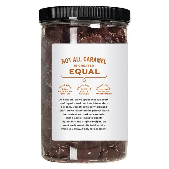 Sanders Dark Chocolate Sea Salt Caramels - 36 ounces (2.25 pounds)