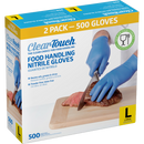 Clear-Touch Food Handling Nitrile Gloves, Large, 500 ct (Copy)