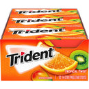 Trident Sugar Free Gum, Tropical Twist, 14 Pieces, 15 ct