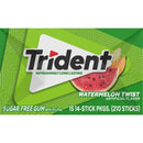 Trident Sugar Free Gum, Watermelon Twist, 14 Pieces, 15 ct