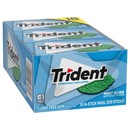 Trident Sugar Free Gum, Mint Bliss, 14 Pieces, 15 ct