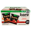 Bare Organic Apple Chips, Variety Pack, 0.53 oz, 20 ct