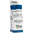 Think Jerky Original Beef Sticks, Gluten and Sugar Free, No Nitrates, Keto Paleo Friendly - 1.0 oz Sticks, 20 Pack