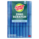 Scotch-Brite Scrub Sponges, Zero Scratch, Blue, 24 Count