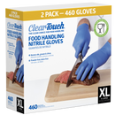 Clear-Touch Food Handling Nitrile Gloves, X-Large, 500 ct