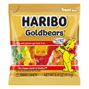 Haribo Goldbears Gummi Candy, Mini Bags, 0.4 oz, 125-count
