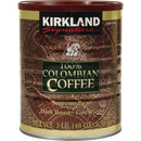 Kirkland Signature 100% Colombian Ground Coffee, Dark Roast, 3 lbs