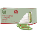 iSi Eco-Series Professional N2O Whipped Cream Chargers, 50-Pack 8.4 g