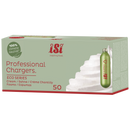 iSi Eco-Series Professional N2O Whipped Cream Chargers, 50-Pack 8.4 g