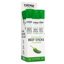 Think Jerky Grass-Fed Beef Sticks, Jalapeno, 1 oz, 20 ct