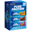 Pure Protein Bars, 20-21g Protein, Variety Pack, 1.76 oz, 25 ct