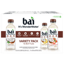 Bai Coco Volcanic Antioxidant Beverage Variety Pack 18 Fl Oz (Pack of 15)