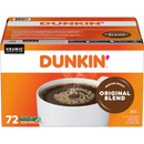 Dunkin' Donuts Original Blend Coffee, Medium Roast, Keurig K-Cup Pods, 72 ct