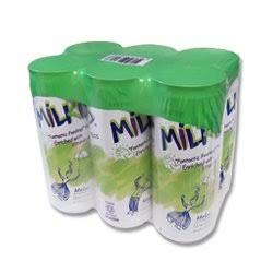 Milkis Carbonated Drink 4 Variety Flavors, Apple, Melon, Strawberry & Original, 8.45 Fl Oz, Pack of 24