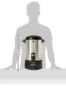 Proctor Silex 45060 60 Cup Brushed Aluminum Coffee Maker