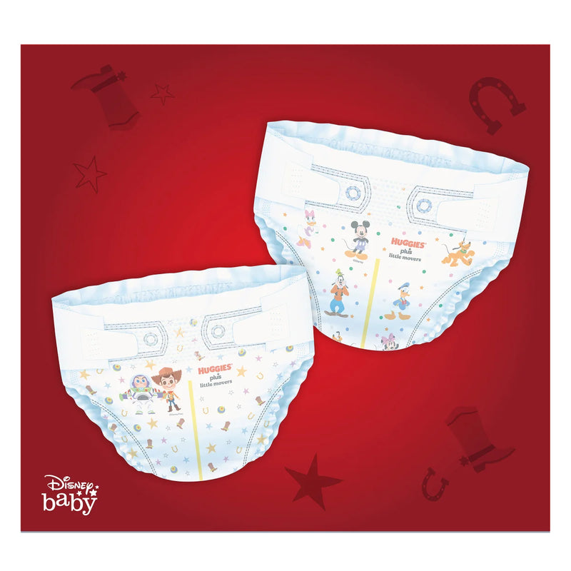 Huggies Plus Diapers Little Movers, Size 7 (41+ Pounds), 104 Count