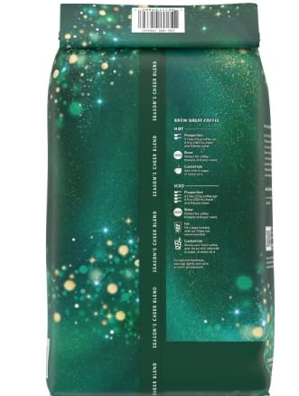 Starbucks Season's Cheer Blend Coffee, Medium Roast, Whole Bean, 2 lbs