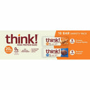 think! High Protein Bars, 20g Protein, Variety Pack, 2.1 oz, 18 ct