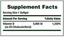 Nature's Bounty Immune Health Vitamin D3 5000 iu, Rapid Release 400 Softgels