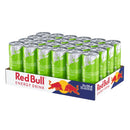 Red Bull Green Edition Energy Drink, Curuba Elderflower, 8.4 Fl Oz, Pack of 24 Cans