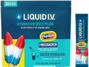 Liquid I.V. Hydration Multiplier Electrolyte Drink Mix, Popsicle Firecracker, 0.56 oz, 30 ct
