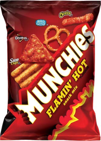 Frito-Lay Munchies Flamin' Hot Snack Mix, 2 ounce (64 per pack)