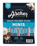 Country Archer Original Mini Beef Sticks, 0.5 oz, 24 pk.