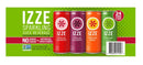 IZZE Sparkling Juice Beverage Variety Pack – Strawberry, Blackberry, Mango & Apple Flavors, 8.4 fl oz Cans, 24 count