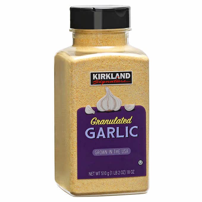 Kirkland Signature California granulated garlic, 18 oz