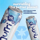 Nurri Protein Milk Shake, Vanilla Flavor, 30g Protein, 1g Sugar, 150 Calories, 10 Vitamins & Minerals, 11 fl oz Ready-to-Drink Shakes, 15 Pack