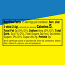 EXTRA SOURS Blue Raspberry Sugar Free Chewing Gum, Sour Candy, 15 Stick Pack, 10 Count
