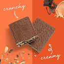 Power Crunch Protein Wafer Bars, High Protein Snacks with Delicious Taste, Peanut Butter Fudge, 1.4 Ounce (12 Count)