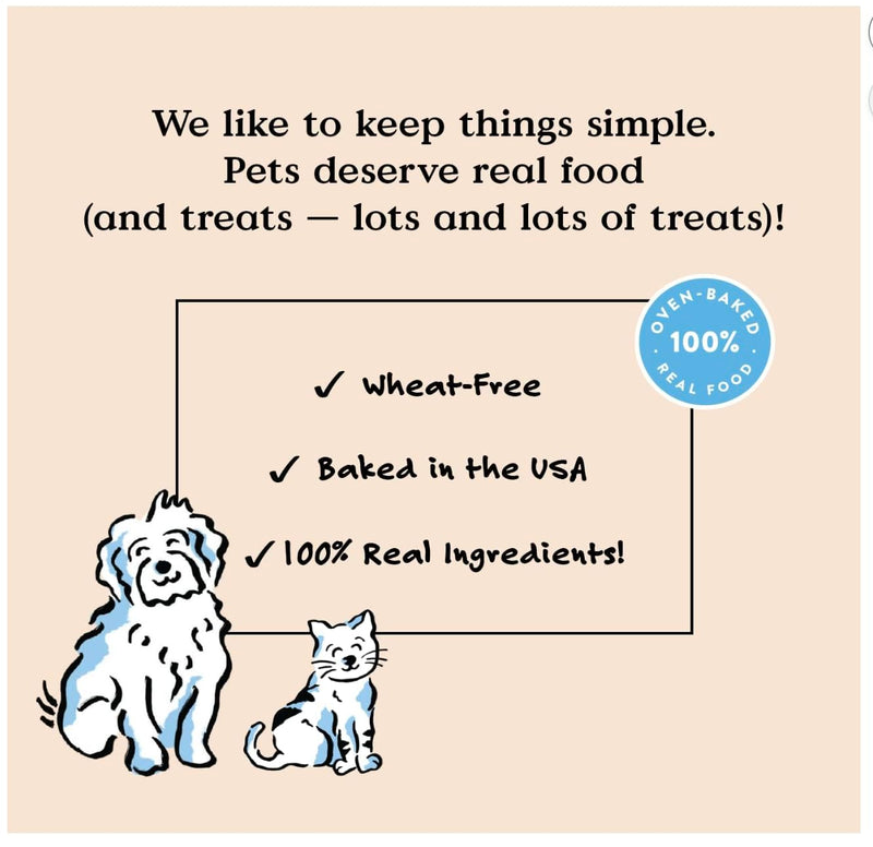 Bocce's Bakery Soft & Chewy Campfire S’Mores Dog Treats, 2 lbs | Wheat-Free, All Natural Ingredients ,USA-Baked Snacks for Dogs