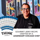 Think Jerky Original Beef Sticks, Gluten and Sugar Free, No Nitrates, Keto Paleo Friendly - 1.0 oz Sticks, 20 Pack