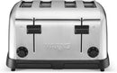 Waring (WCT708) Four-Compartment Pop-Up Toaster, Silver
