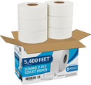 Marathon Bath Tissue, Jumbo Roll, 2-Ply, 3.3" x 900', 6 ct